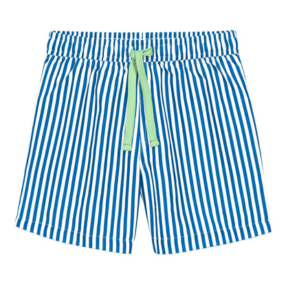 Blueberry Striped Swim Trunk