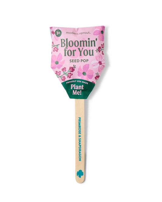 Bloomin’ For You: Primrose, Snapdragon Flower Seed Pop