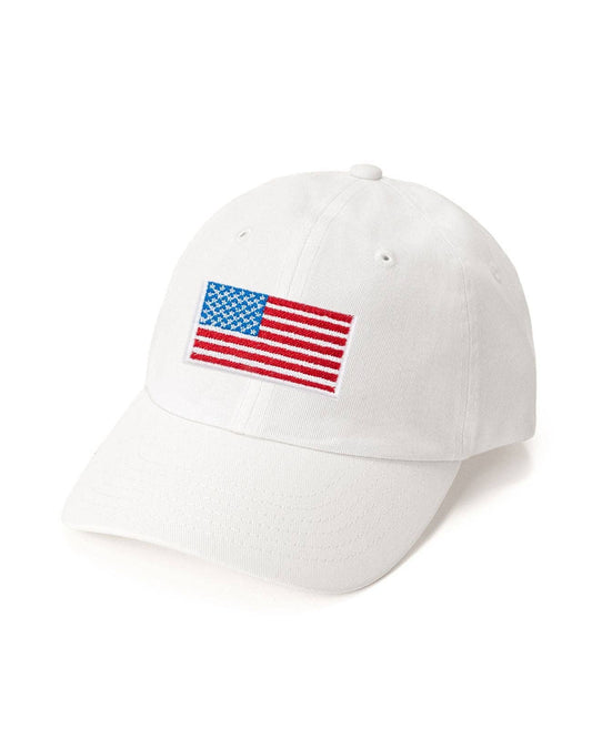 American Flag Patch Baseball Hat - Fourth of July - Kids