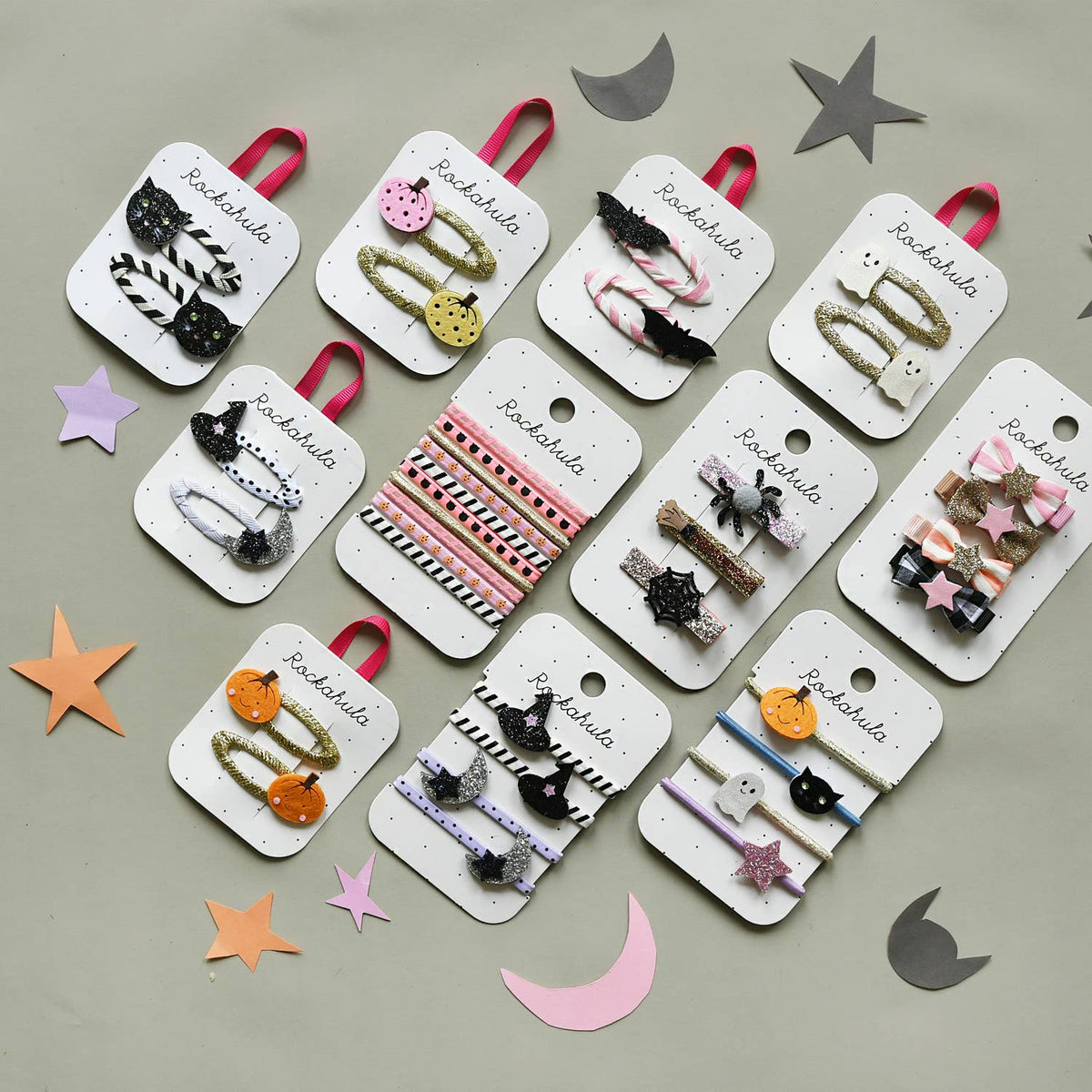 Witching Hour Glitter Clips