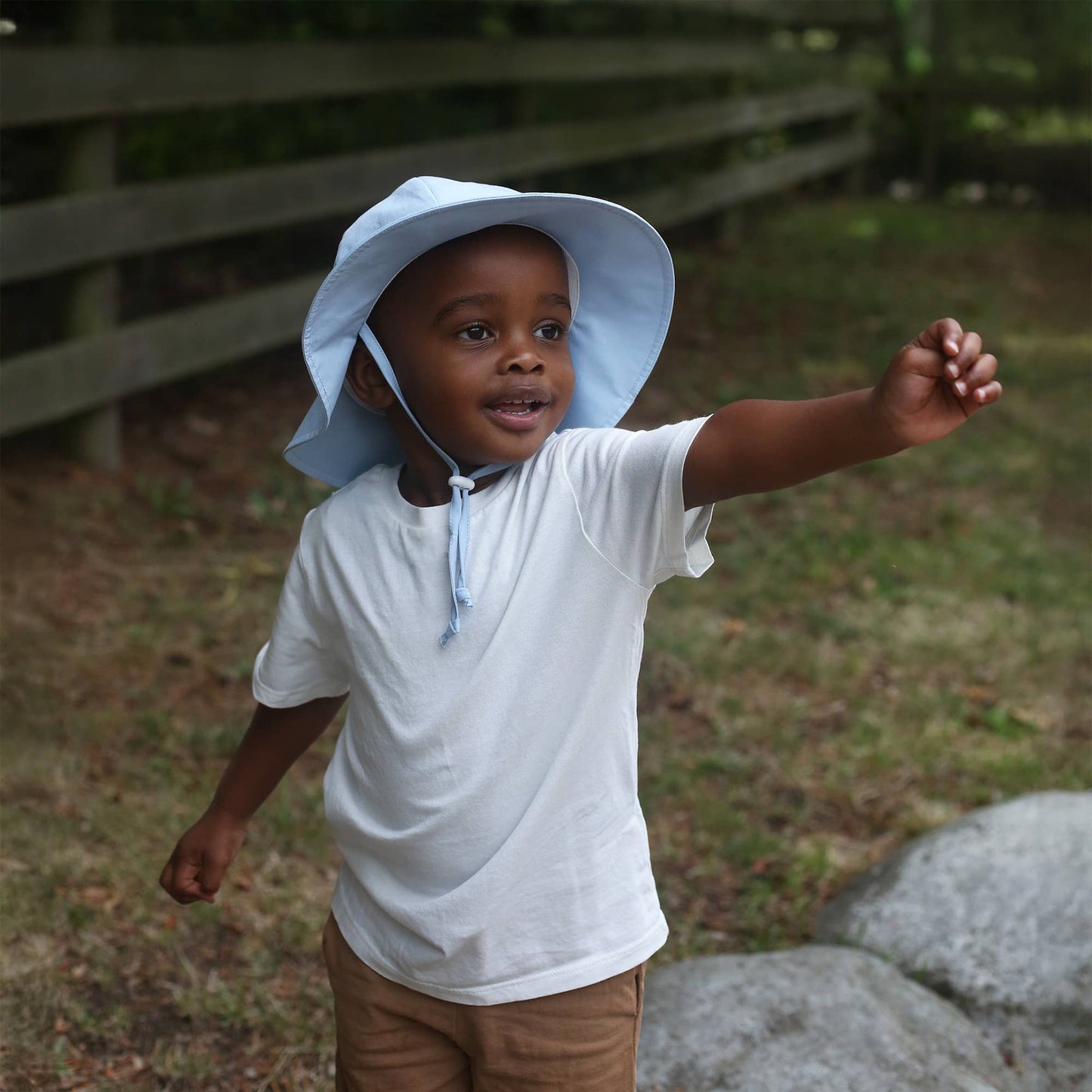 Light Blue | Cotton Floppy Sun Hat