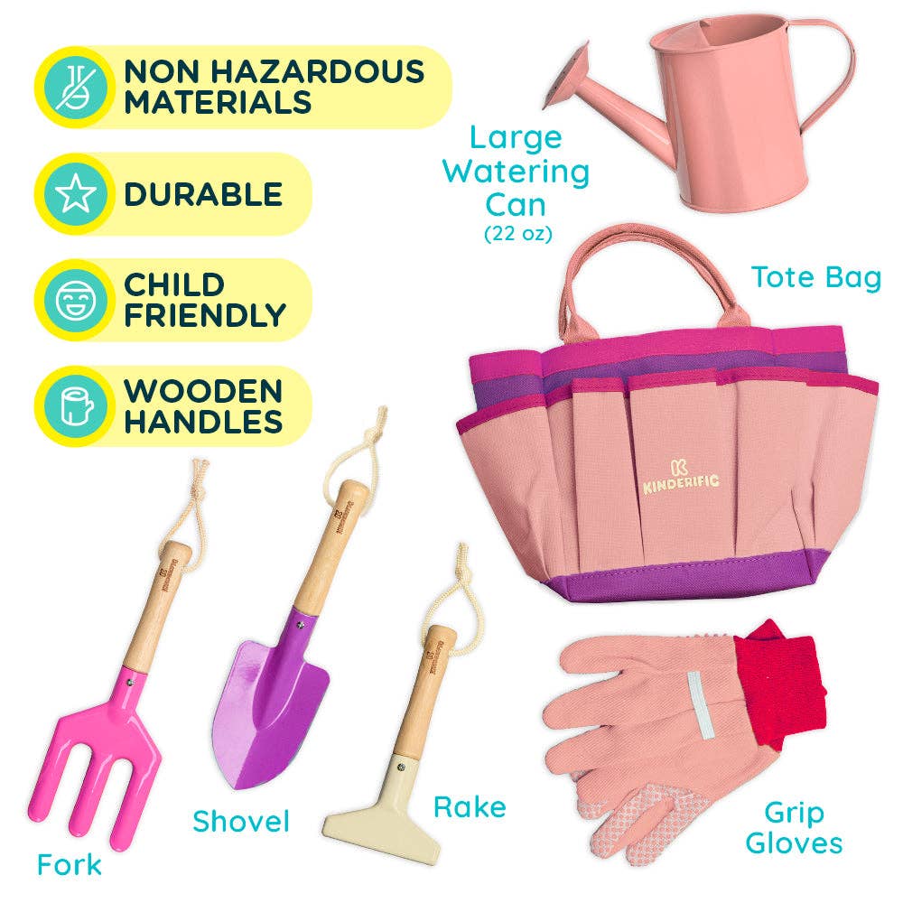 Pink Gardening Set