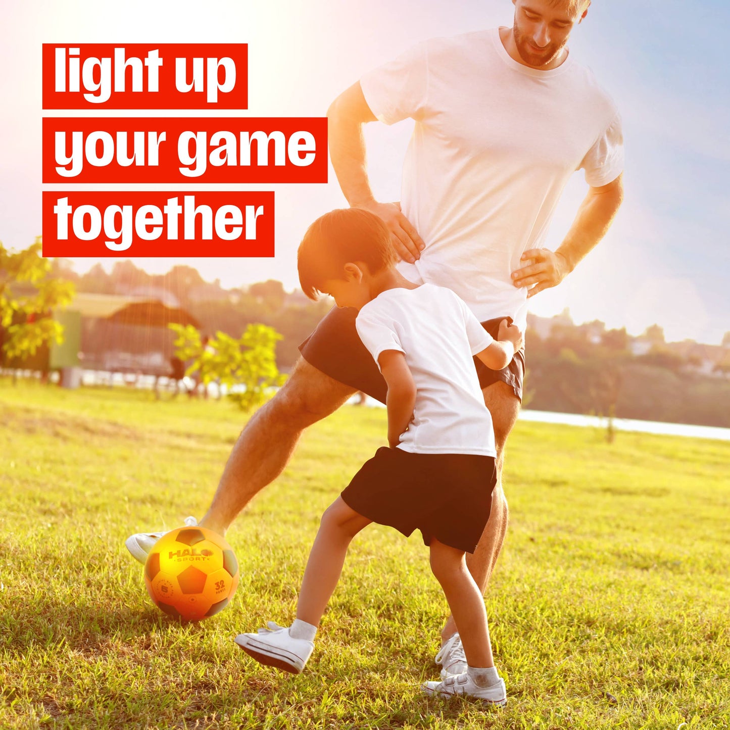 Rechargeable Light Up Soccer Ball