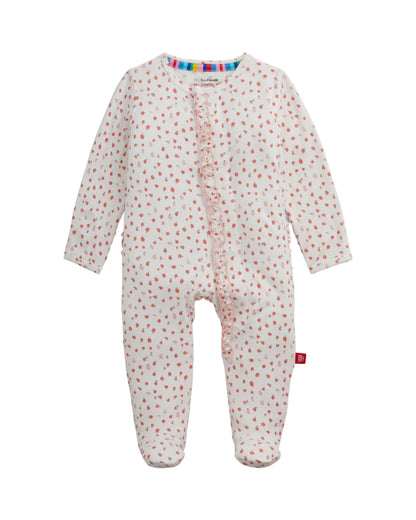 Apple Blossom Modal Ruffle Footie