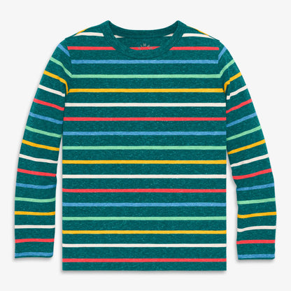 Long Sleeve Rainbow Stripe Tee