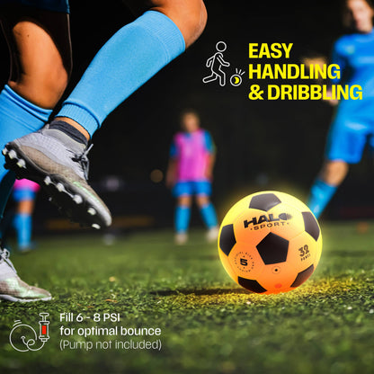 Rechargeable Light Up Soccer Ball