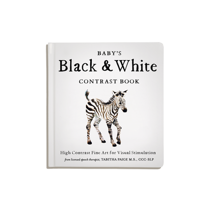 Black and White Contrast Book for Baby
