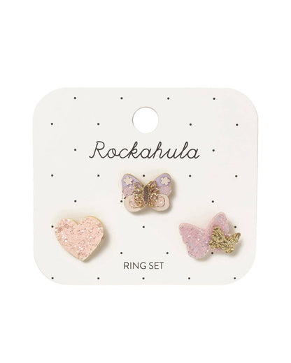 Fairytale Butterfly Ring Set