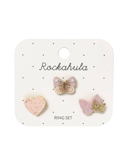 Fairytale Butterfly Ring Set