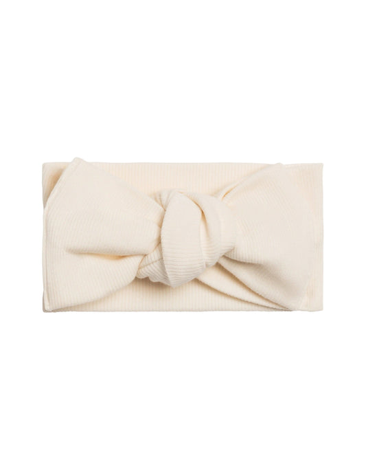 Ribbed Bow Wrap