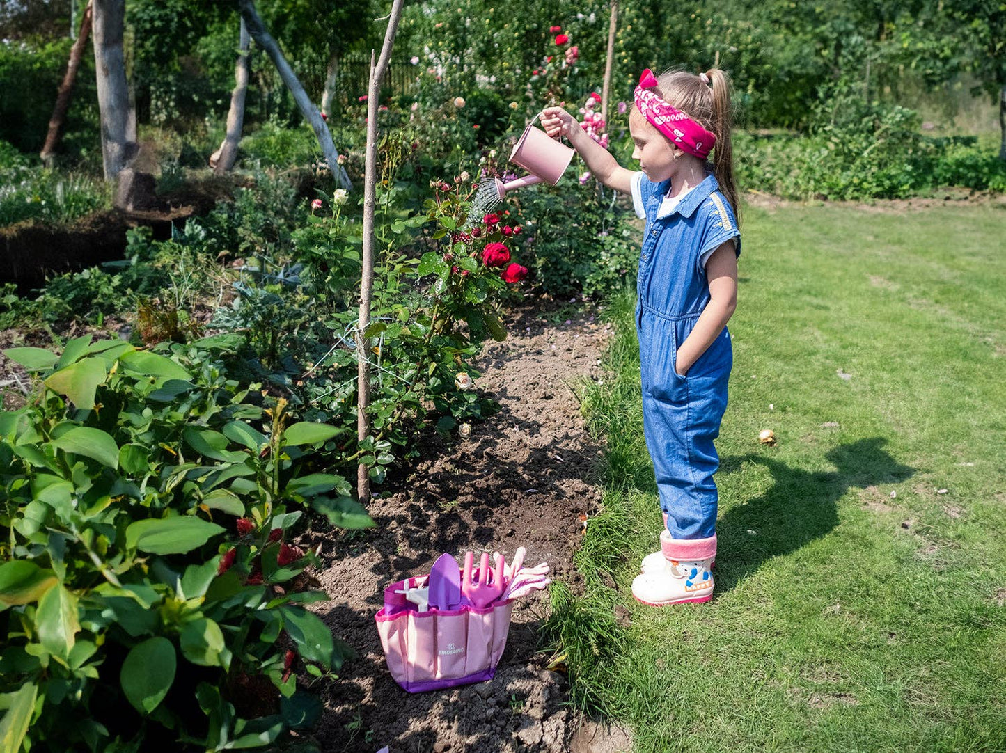 Pink Gardening Set