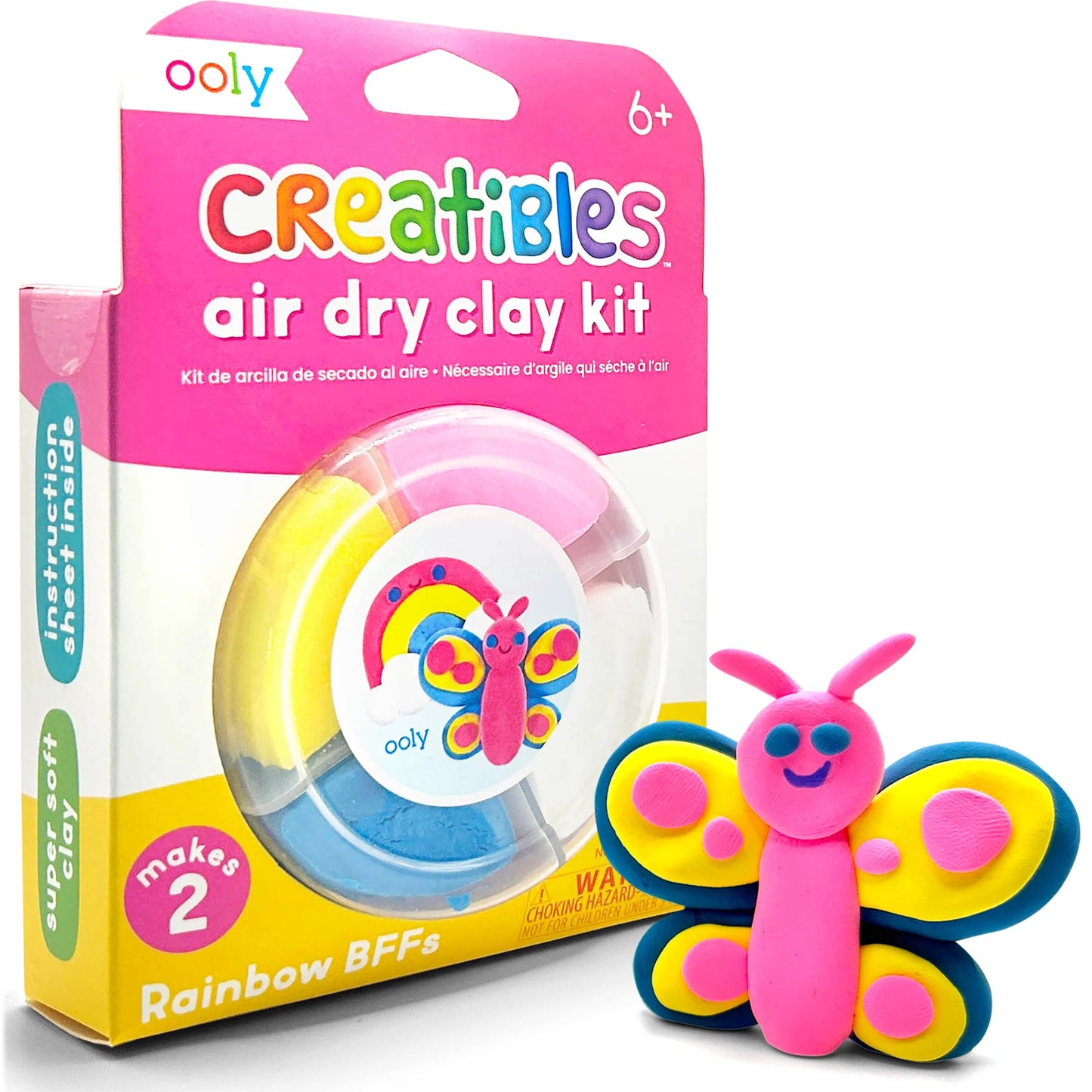 Rainbow Creatibles Air Dry Clay BFFs Kit