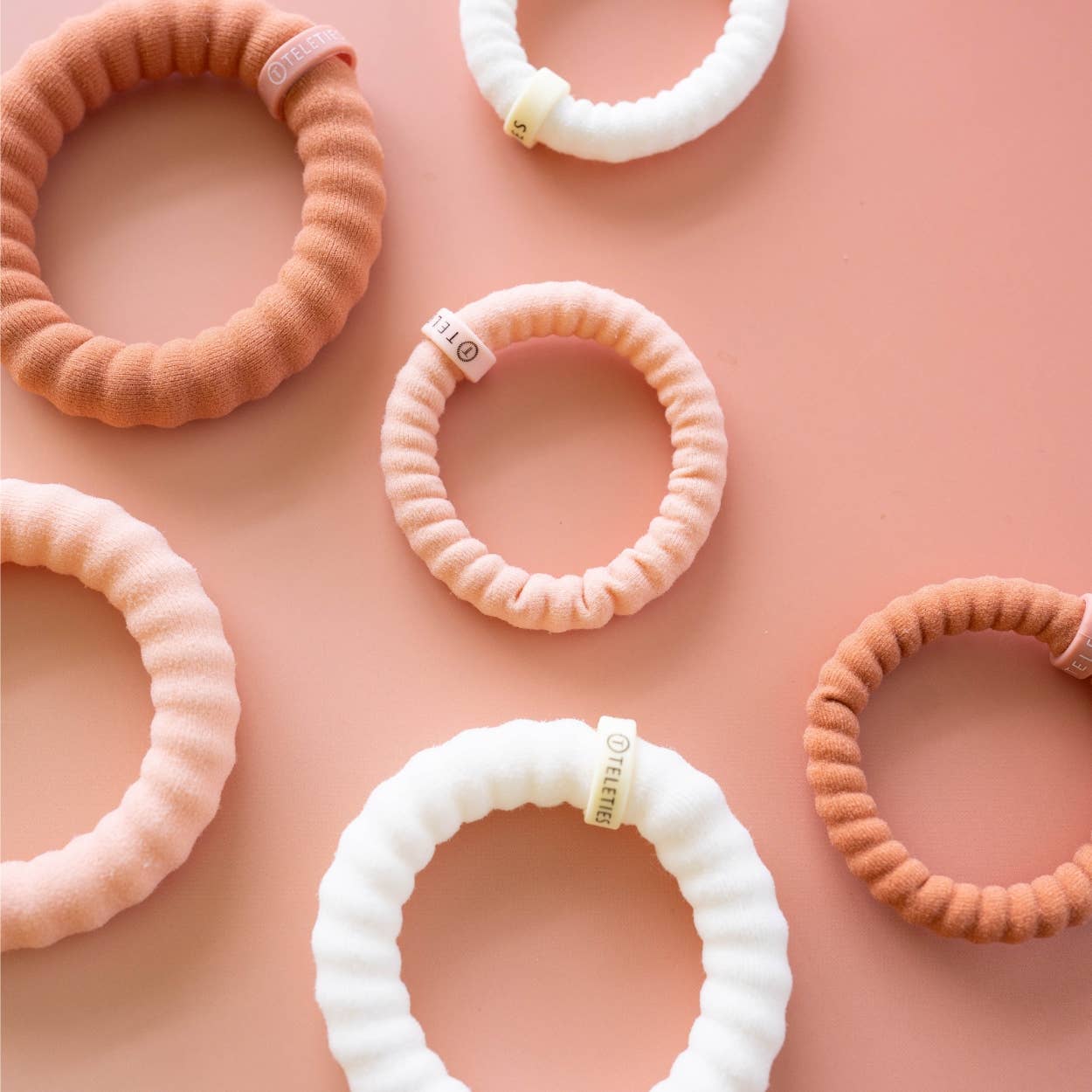 For the Love of Nudes Nylon Hair Ties - Small