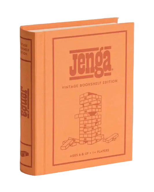 Jenga Vintage Bookshelf Edition
