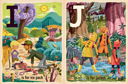 H Is for Hiking: Alphabet Board Book