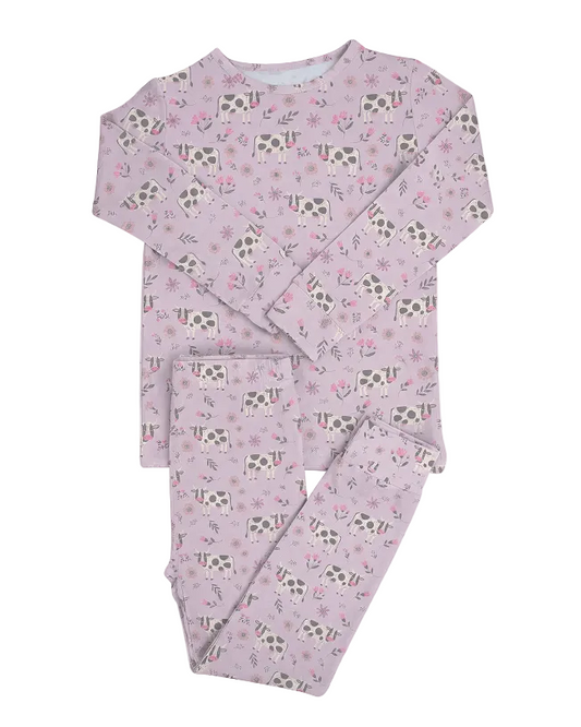 Cow-Girl Sweet Bamboo Pajama