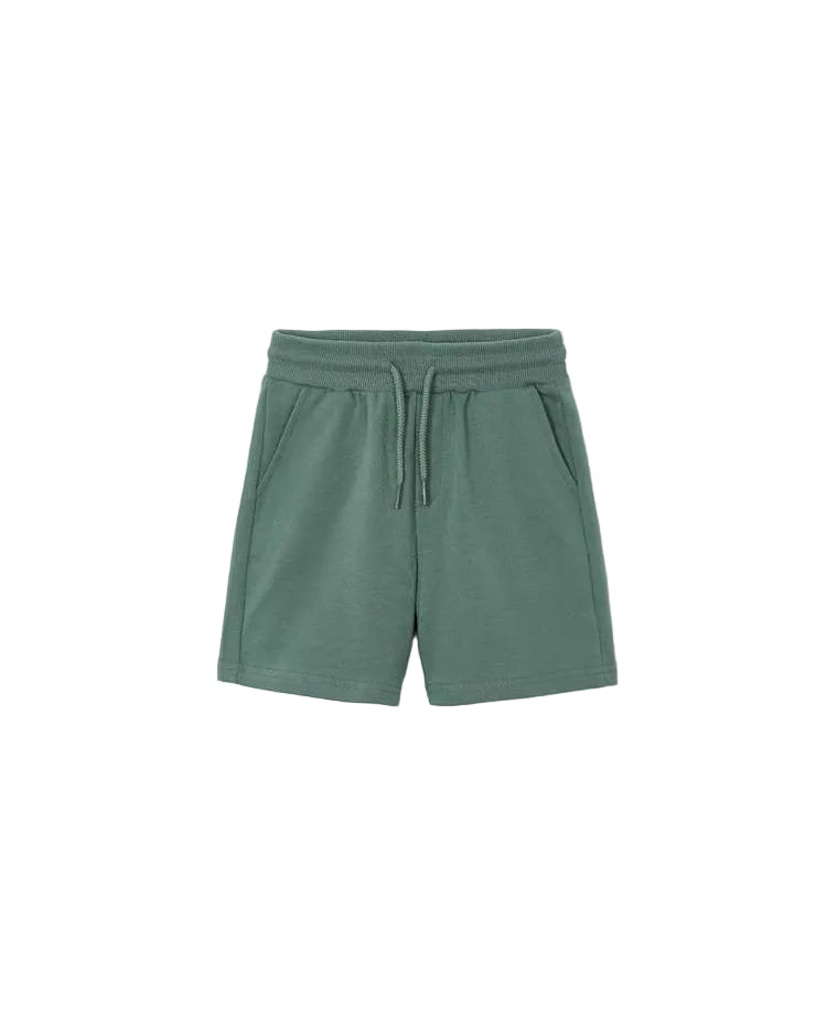 Green French Terry Boy Shorts