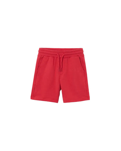 Tomato French Terry Boy Shorts