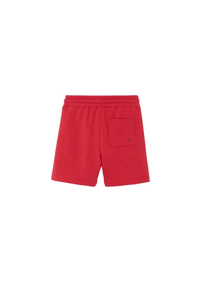 Tomato French Terry Boy Shorts