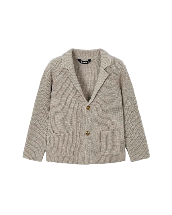 Knit Jacket Mole Melange