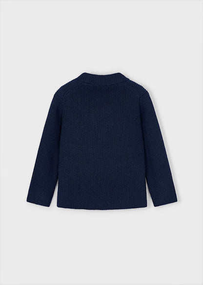 Knit Jacket Navy
