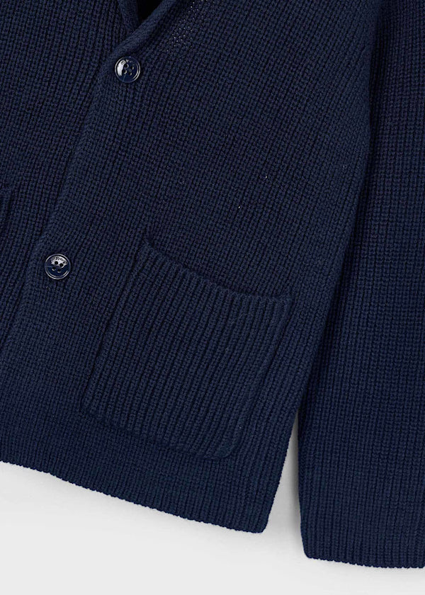 Knit Jacket Navy