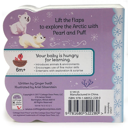 Babies in the Snow Lift-a-Flap Winter-Themed Board Book