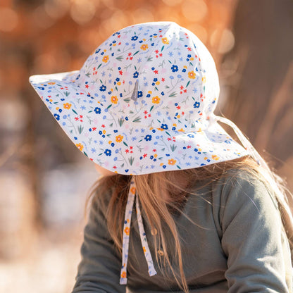 Meadow Flowers Cotton Floppy Sun Hat