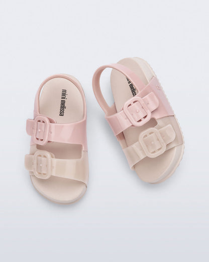 Cozy Sandal - Pink/Beige