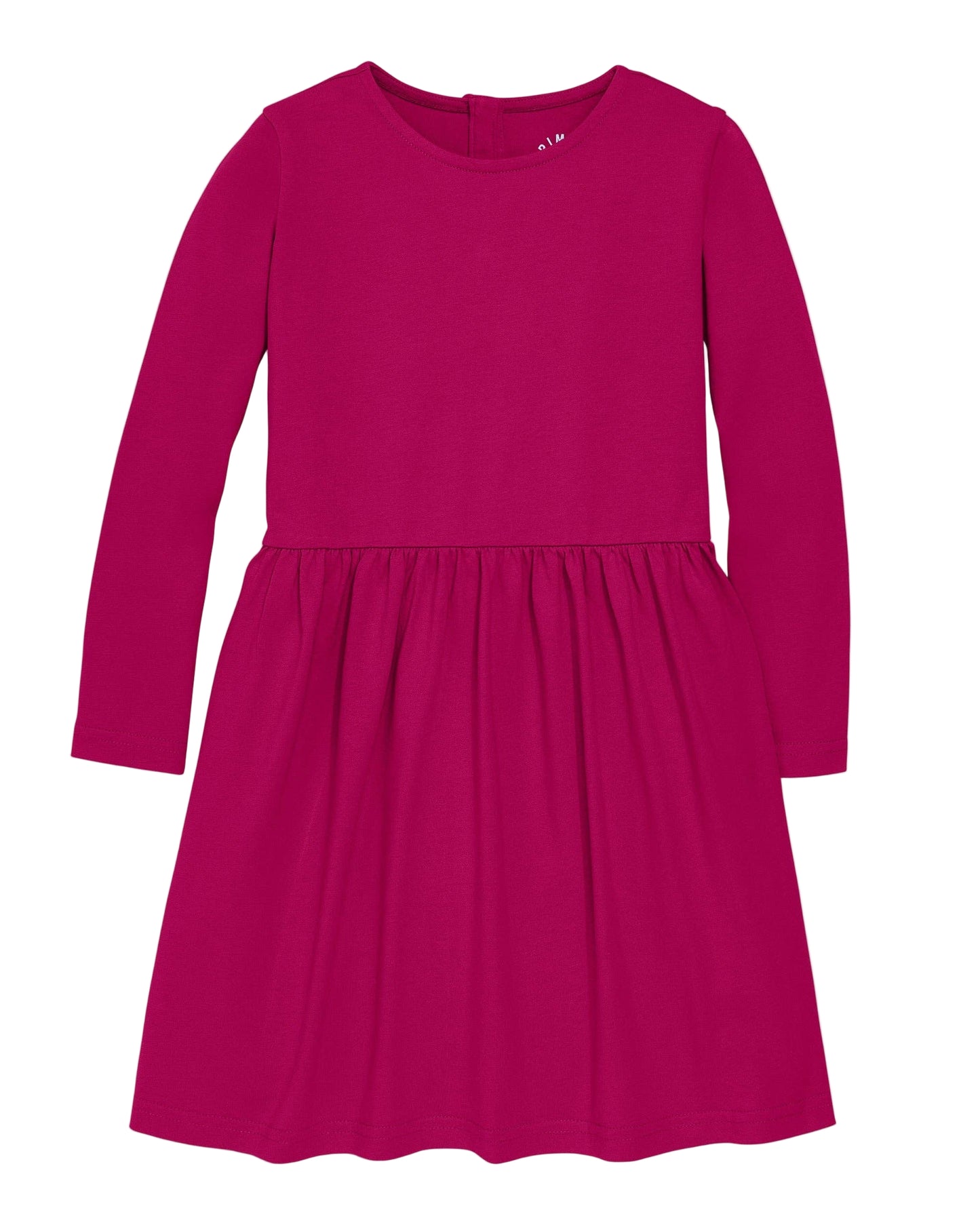 Raspberry Long Sleeve Perfect Pocket Dress
