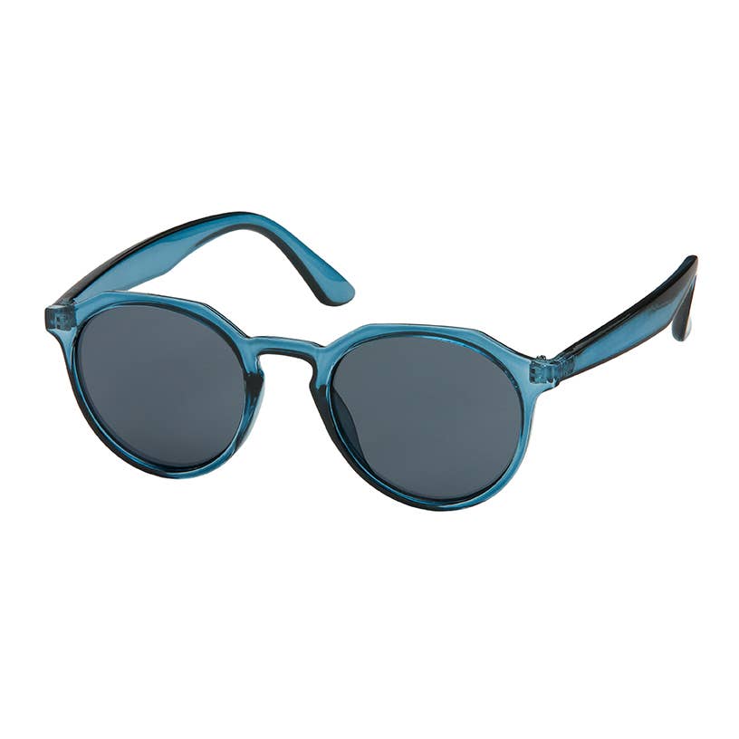 Kids Angled Round Sunglass
