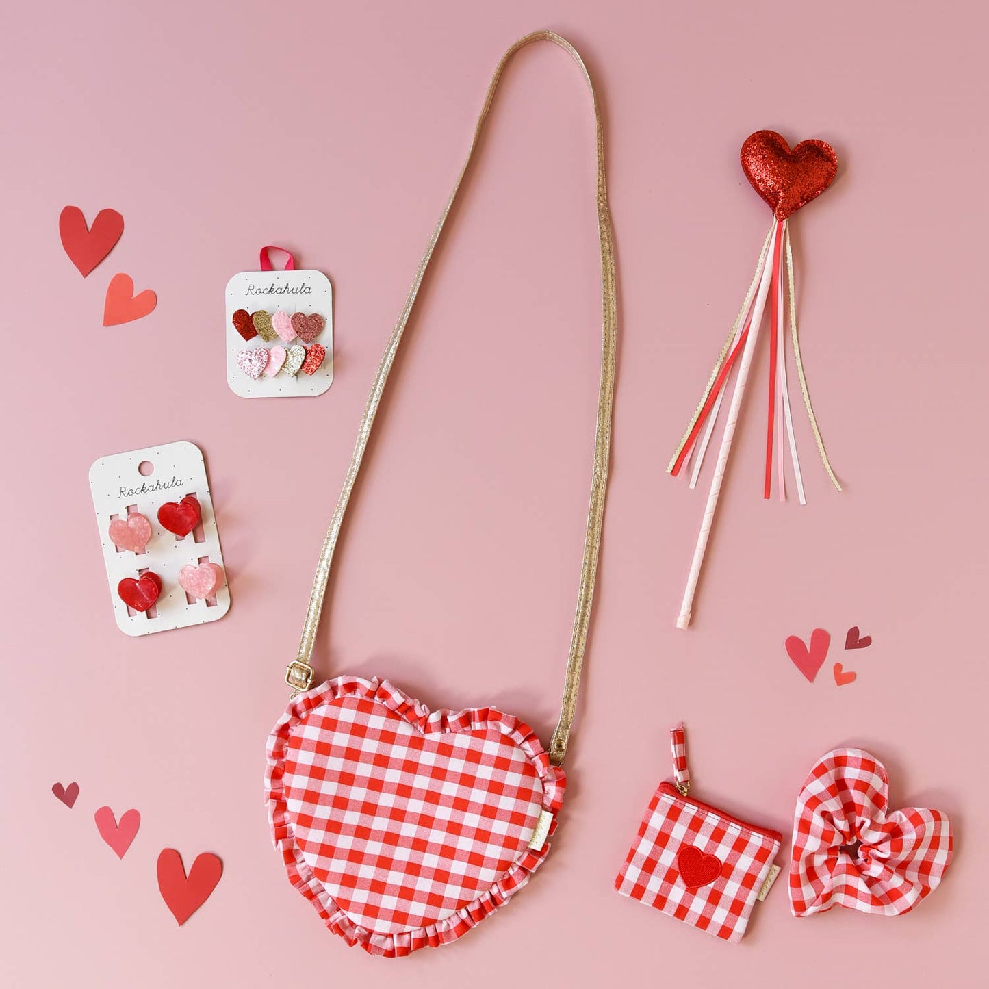 Love Heart Glitter Wand