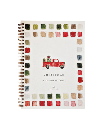 Christmas Watercolor Workbook