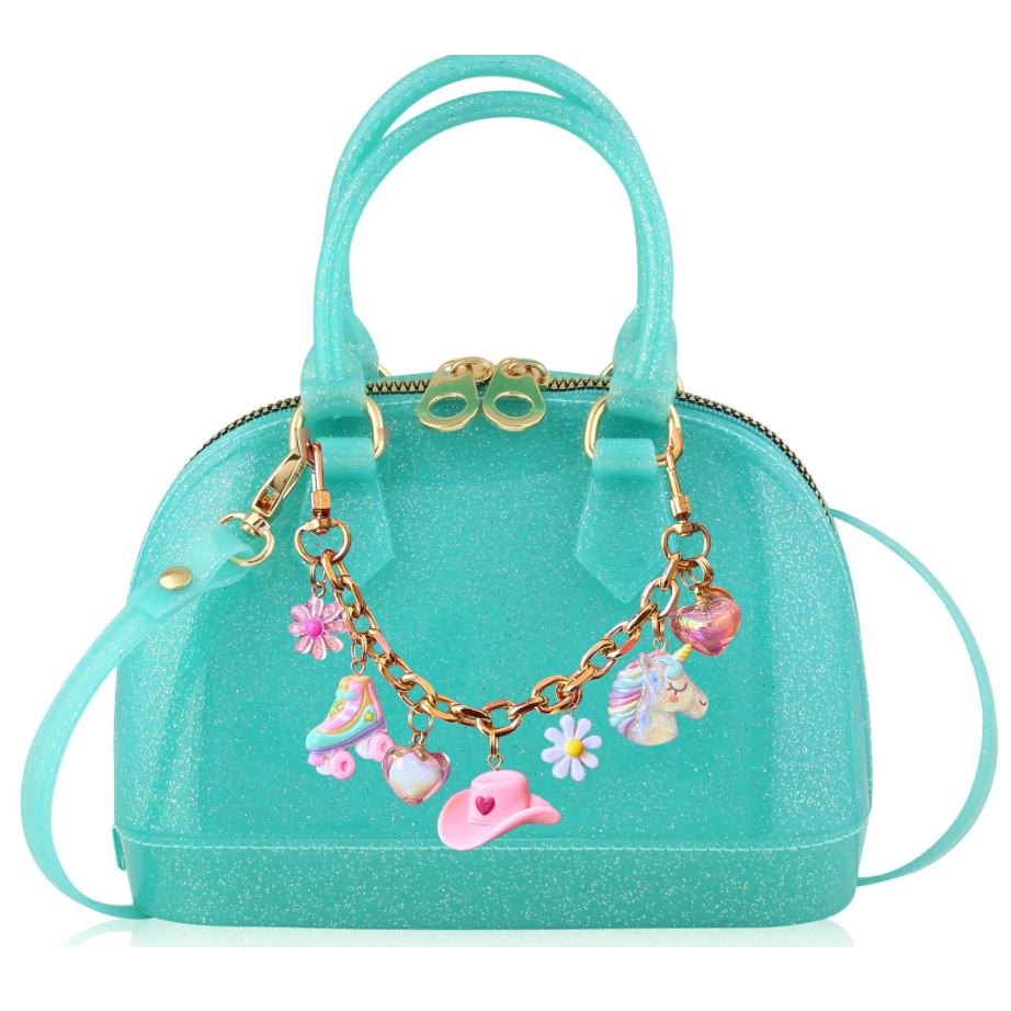 Aqua Sparkle Cate Purse