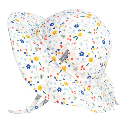 Meadow Flowers Cotton Floppy Sun Hat