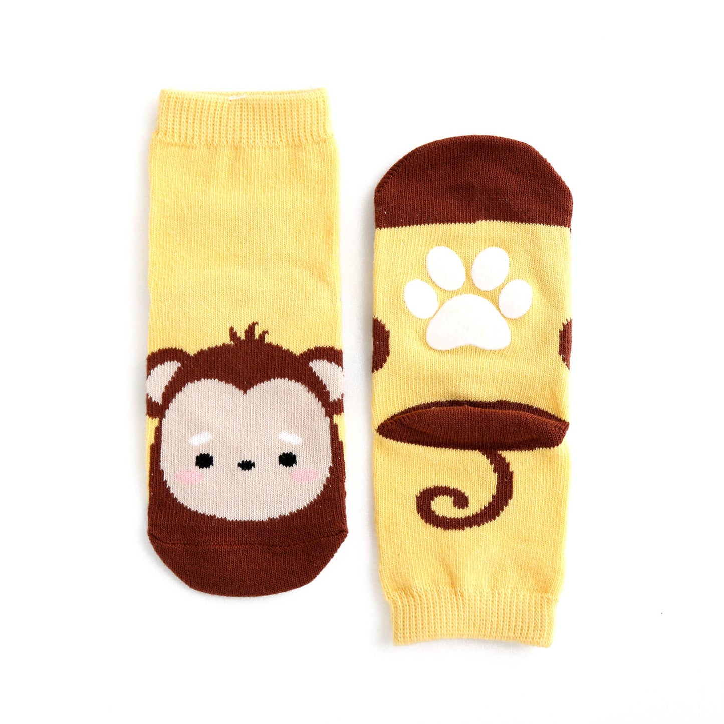 Monkey Zoo Baby Animal Socks