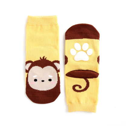 Monkey Zoo Baby Animal Socks