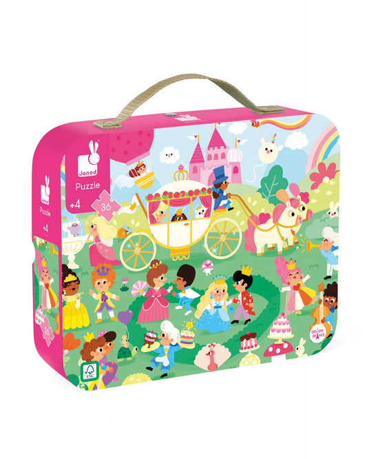 Princesses Suitcase Puzzle - 36 Pieces