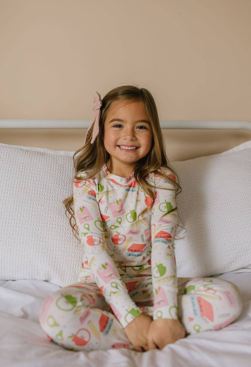 School Vibes 2 Piece Bamboo Pajamas