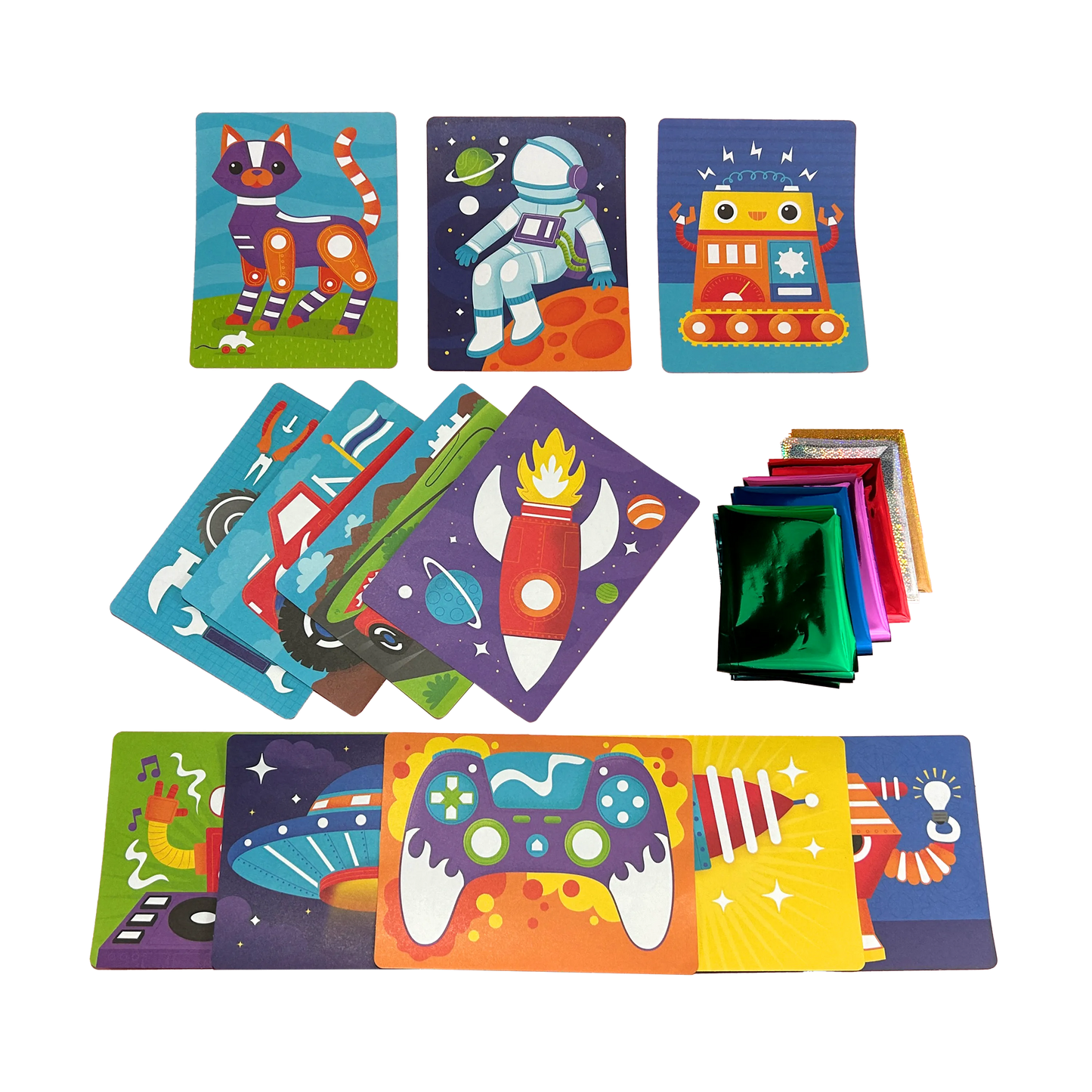 Foil-tastic: Foil Art & Coloring Fun