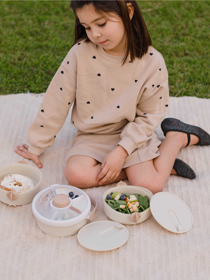 Gobe Kids On-The-Go Lunchstack with Snack Spinner