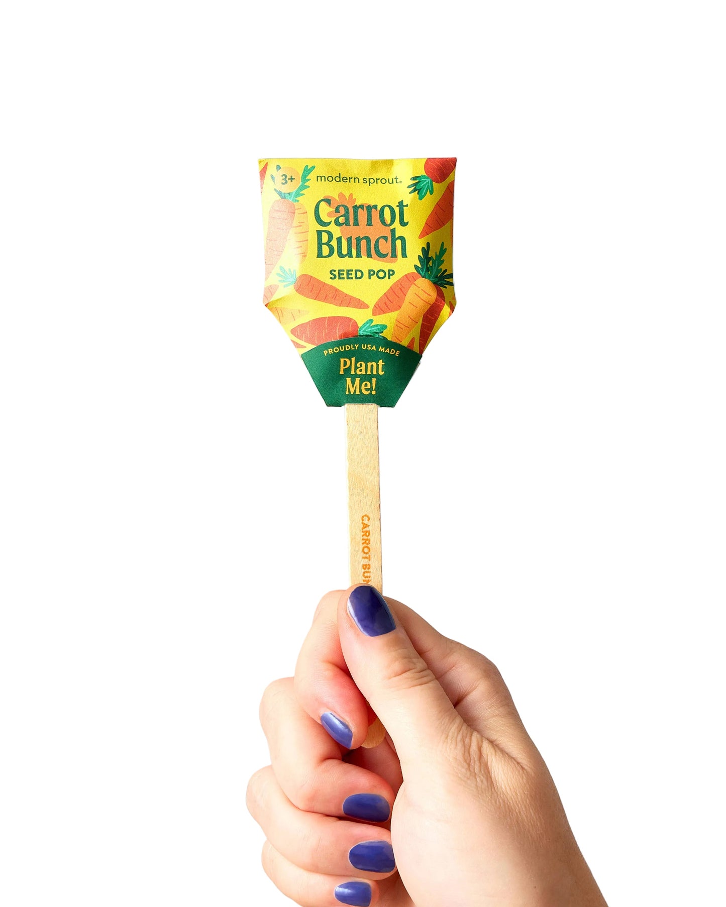Carrot Bunch Garden Seed Pop