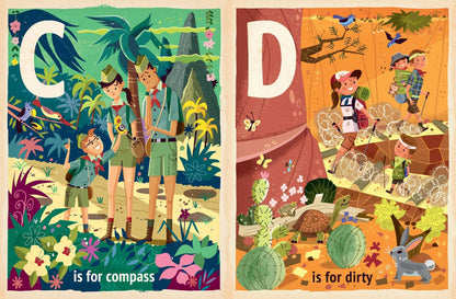 H Is for Hiking: Alphabet Board Book