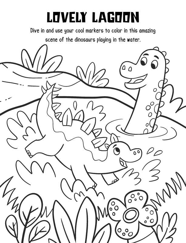 Robots, Racers, Dinosaurs Coloring Set by IglooBooks
