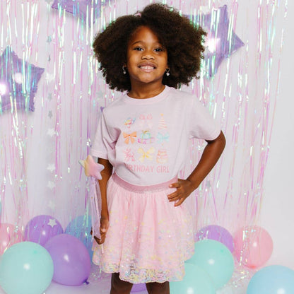 Pastel Pink Confetti Tutu