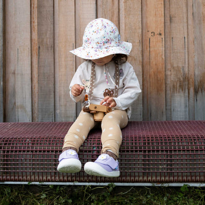 Pretty Petals Cotton Floppy Sun Hat