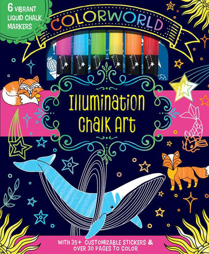 ColorWorld: Illumination Chalk Art by Editors of Silver Dolphin Books