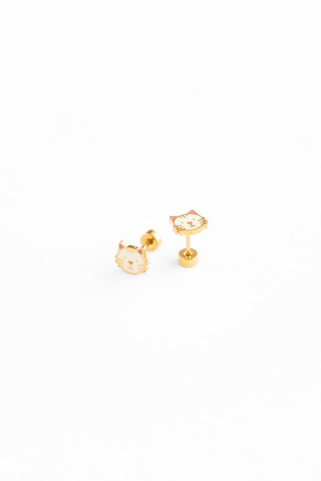 Cat Stud Earrings