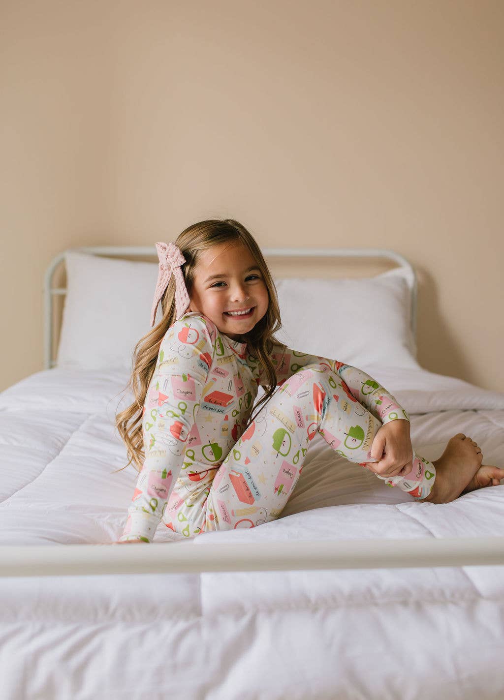 School Vibes 2 Piece Bamboo Pajamas