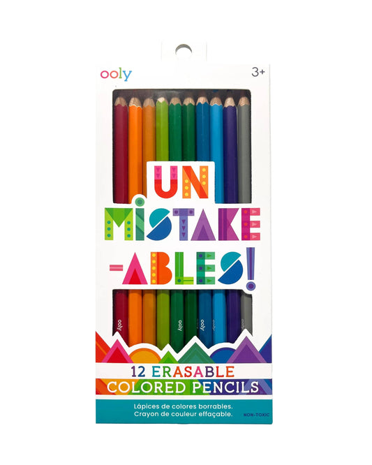 Un-Mistake-Ables!: Erasable Colored Pencils